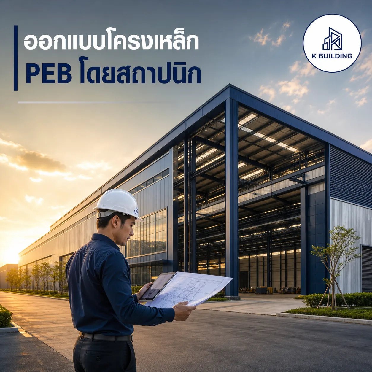 K BUILDING social PEB architect q80 - Thai Euro PEB